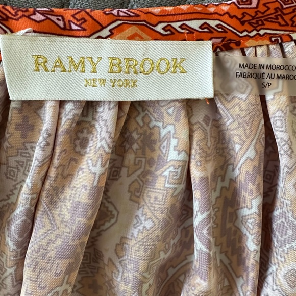 Ramy Brook Women's Long Sleeve Floral Bohemian Printed Dailey Top Size S - Picture 11 of 13